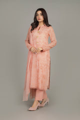 EMBROIDERED CHIFFON 2 PCS