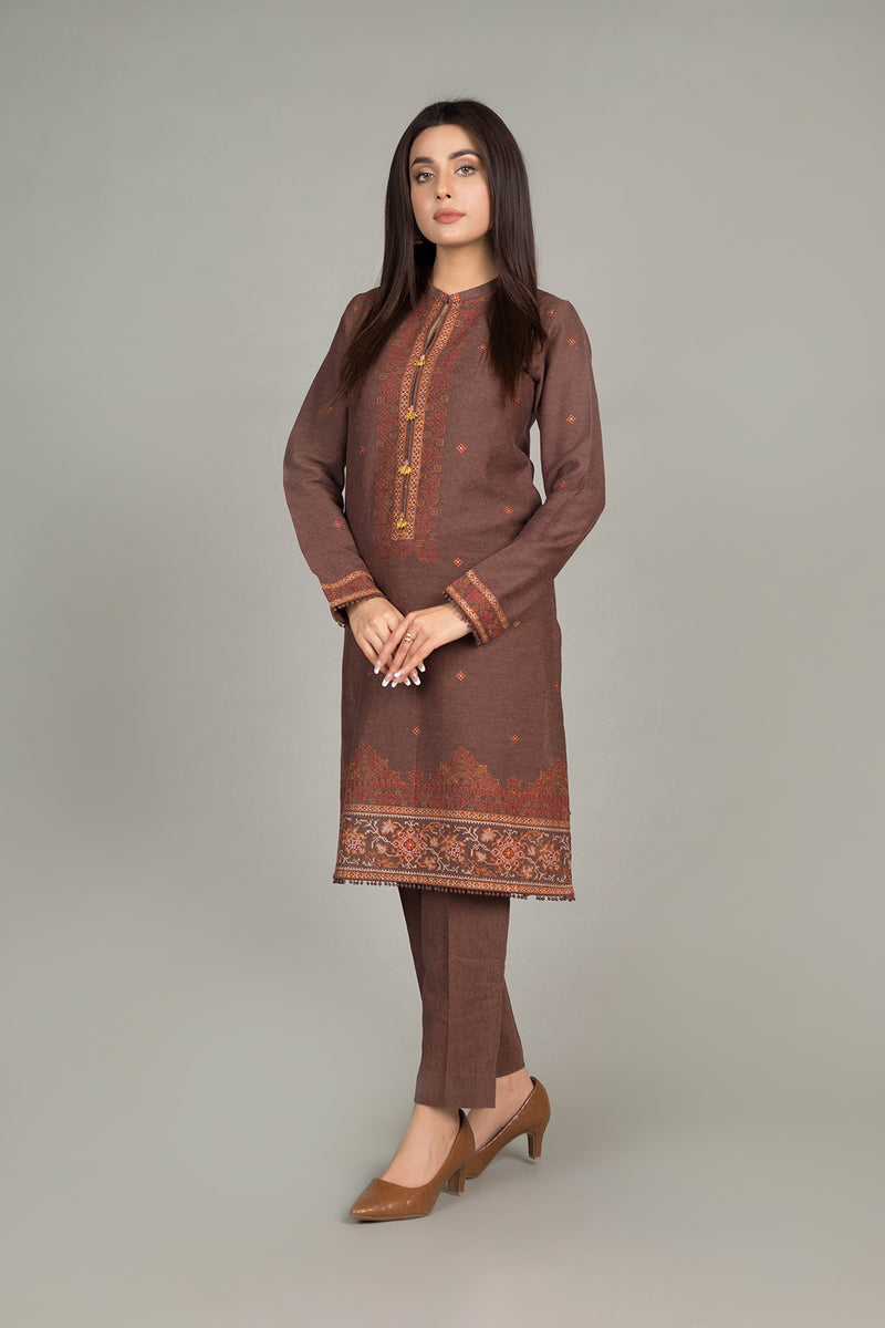 EMBROIDERED COTTON KARANDI 2PCS