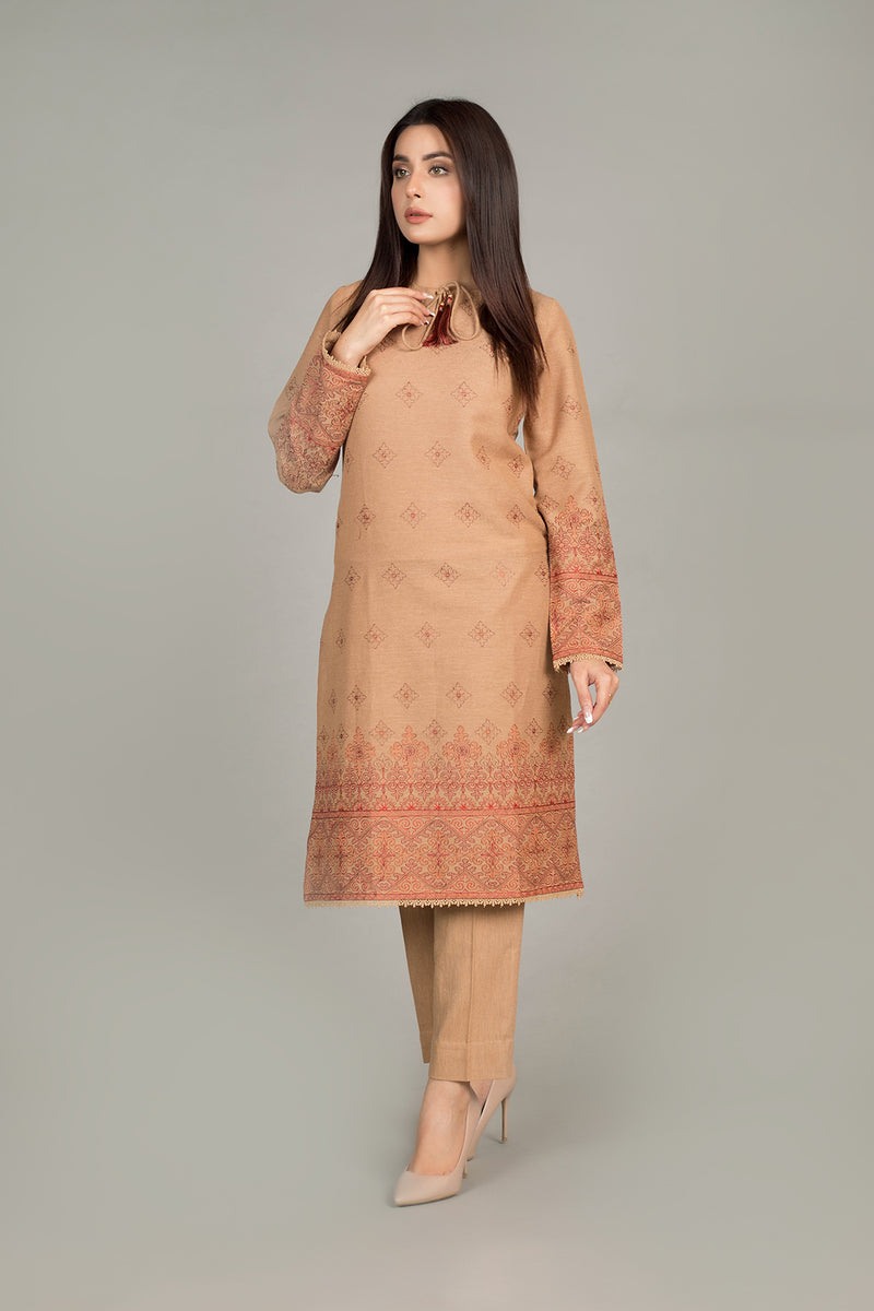 EMBROIDERED COTTON KARANDI 2PCS