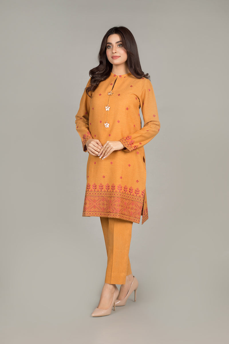 EMBROIDERED COTTON KARANDI 2PCS