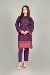 EMBROIDERED COTTON KARANDI 2PCS