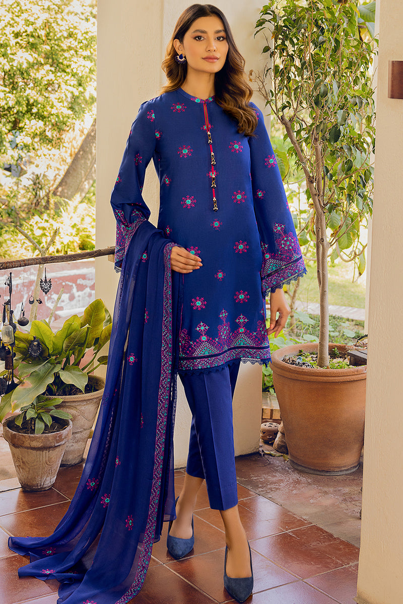 EMBROIDERED  LAWN 3 PCS