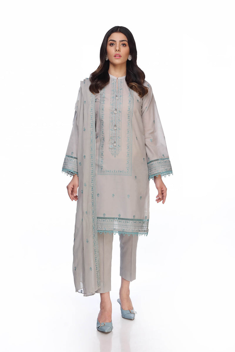 EMBROIDERED  LAWN 3 PCS