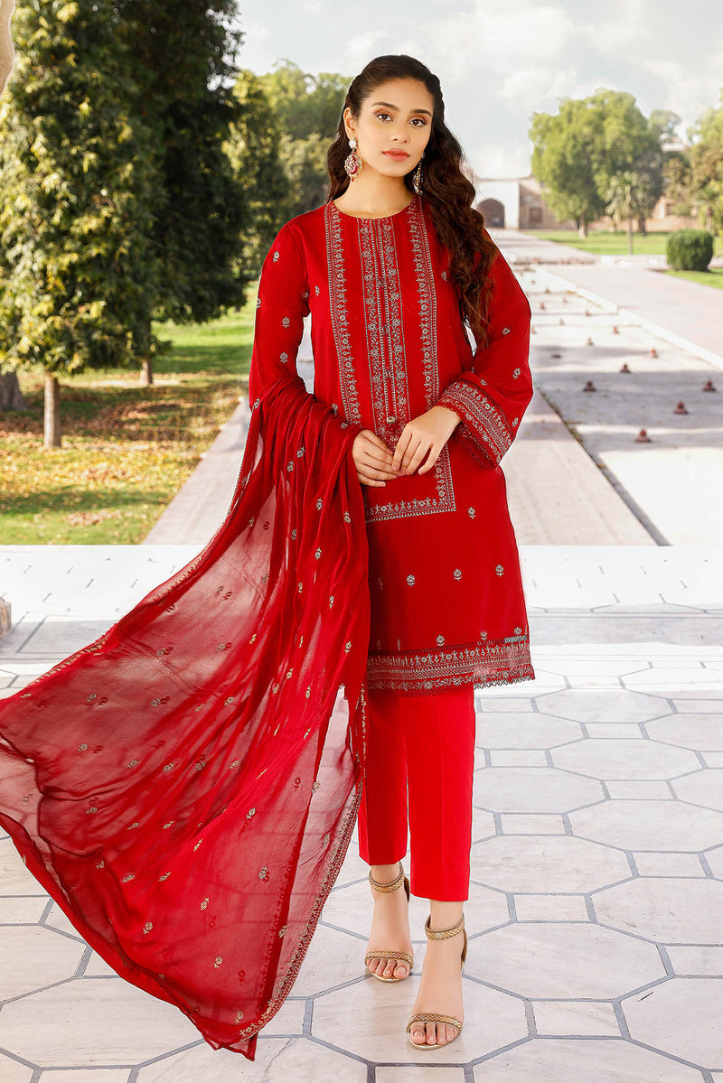 EMBROIDERED  LAWN 3 PCS