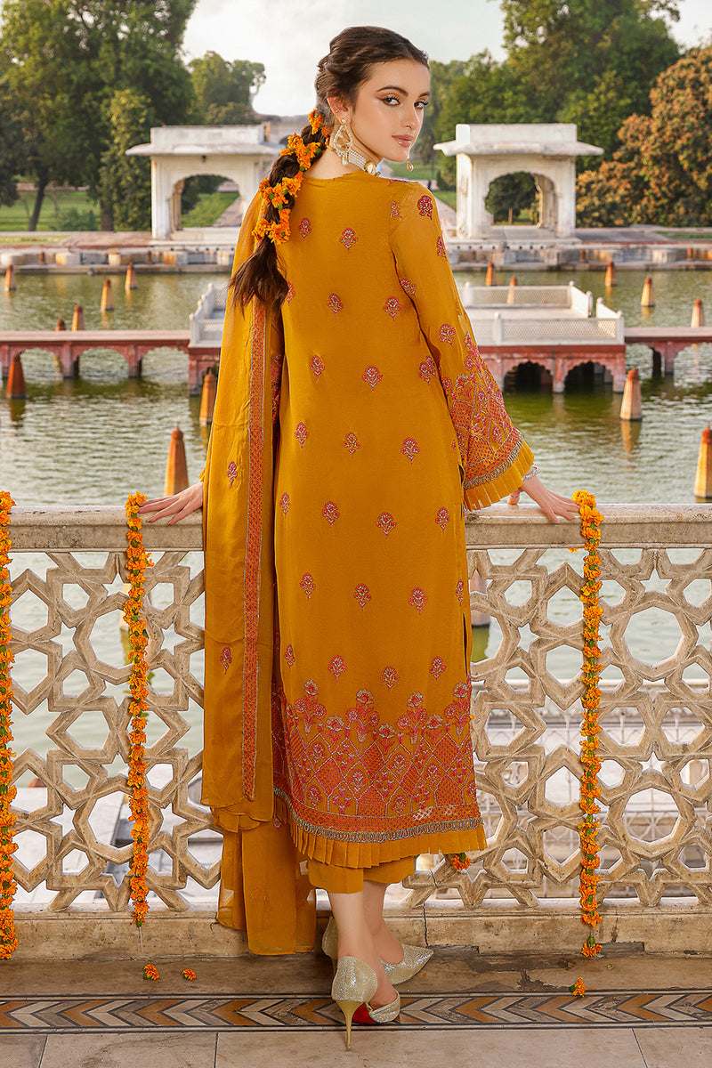 EMBROIDERED  CHIFFON 2 PCS