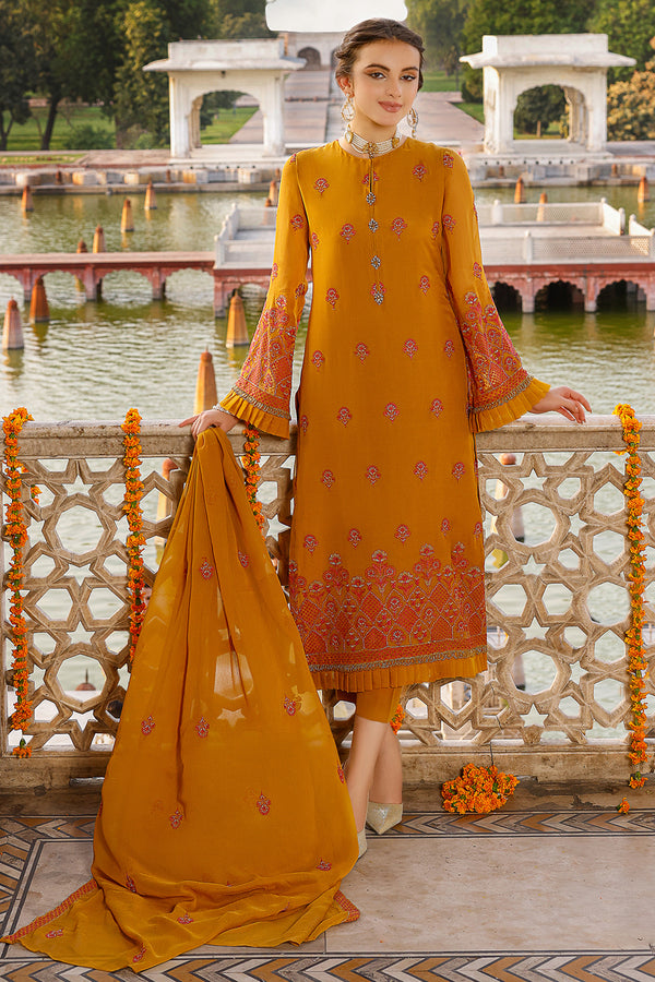 EMBROIDERED  CHIFFON 2 PCS