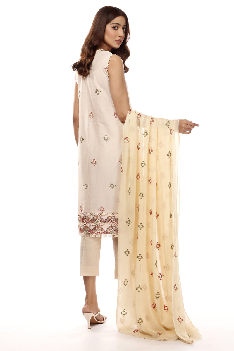EMBROIDERED  LAWN 2 PCS