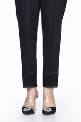 EMBROIDERED CAMBRIC TROUSER