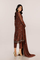 EMBROIDERED  CHIFFON 2 PCS