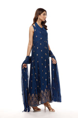 EMBROIDERED  CHIFFON 2 PCS