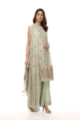 EMBROIDERED  CHIFFON 2 PCS