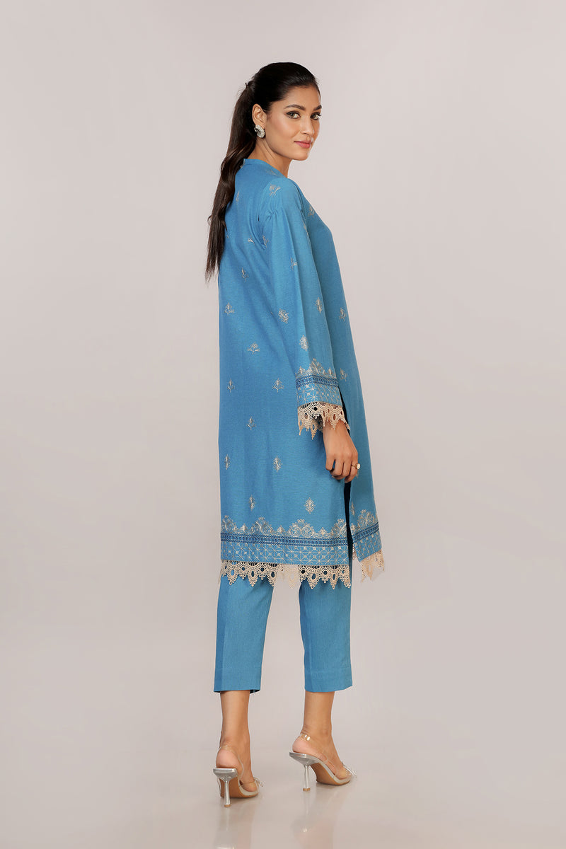EMBROIDERED COTTON KARANDI 2PCS