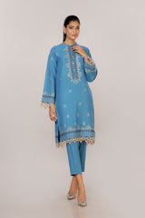EMBROIDERED COTTON KARANDI 2PCS