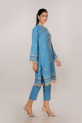 EMBROIDERED COTTON KARANDI 2PCS