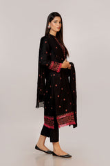 EMBROIDERED KAHADDAR 3PCS