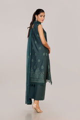 EMBROIDERED KAHADDAR 3PCS