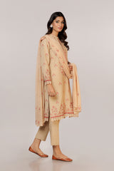 EMBROIDERED COTTON KARANDI 3PCS