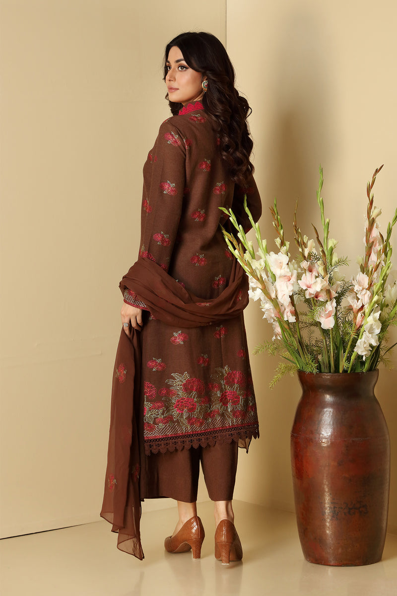 EMBROIDERED COTTON KARANDI 3PCS