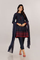 EMBROIDERED KAHADDAR 3PCS
