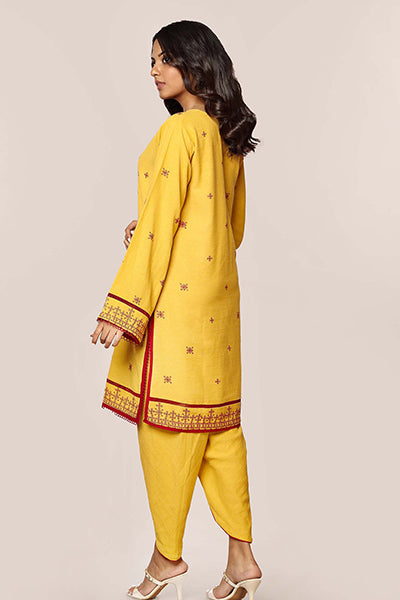 EMBROIDERED  COTTON KARANDI 2PCS
