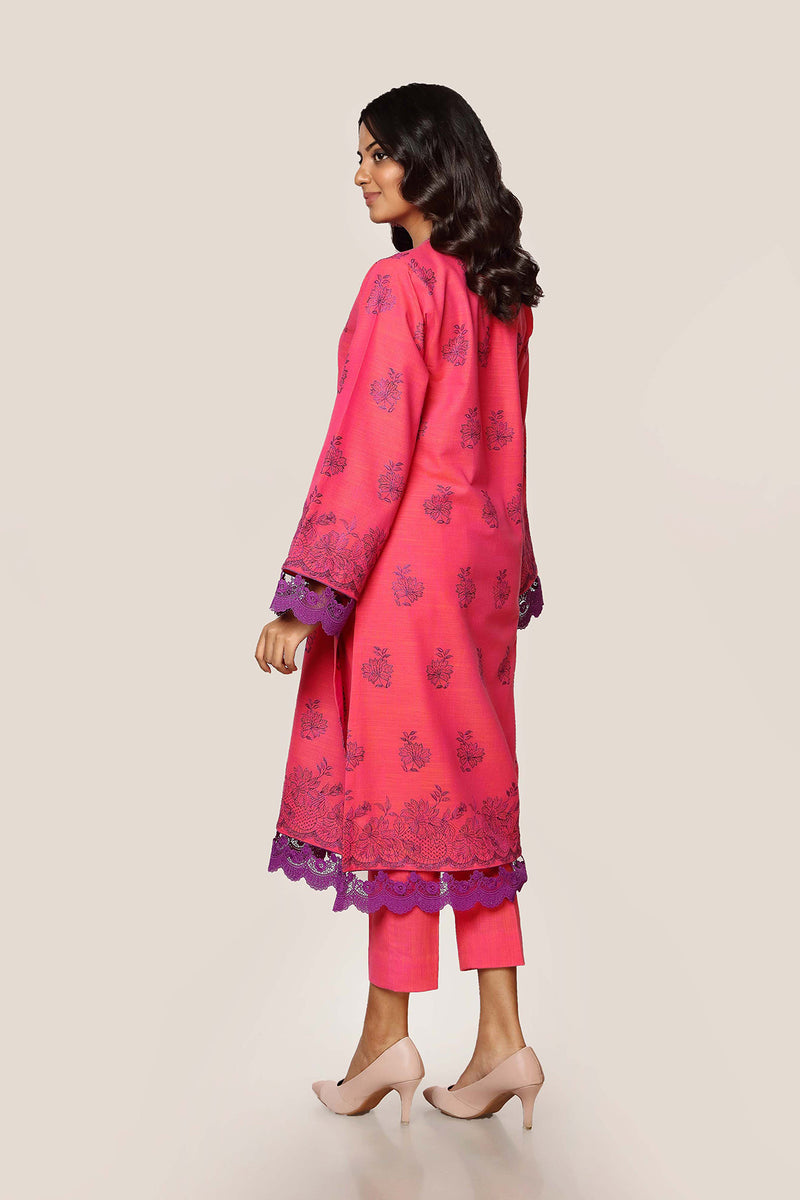 EMBROIDERED  KHADDAR 2PCS