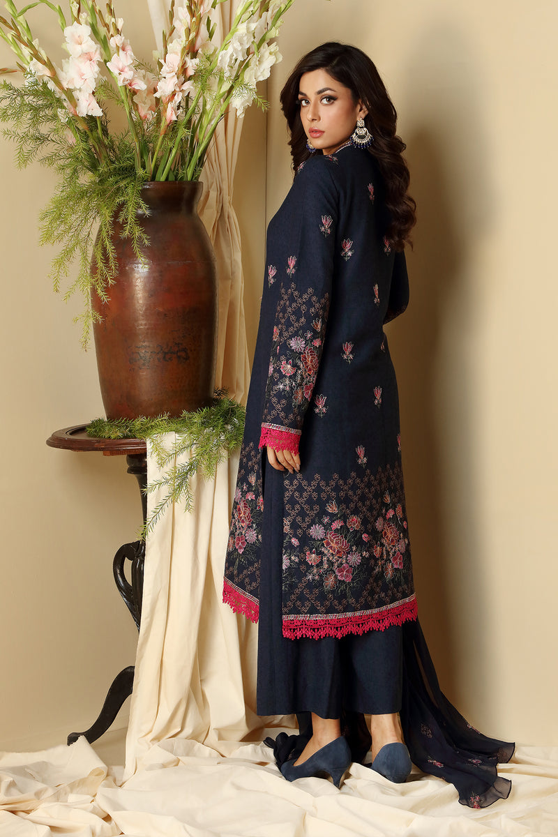 EMBROIDERED COTTON KARANDI 3PCS