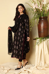 EMBROIDERED COTTON KARANDI 3PCS