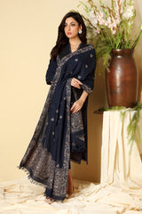 EMBROIDERED KARANDI LAWN SHAWL