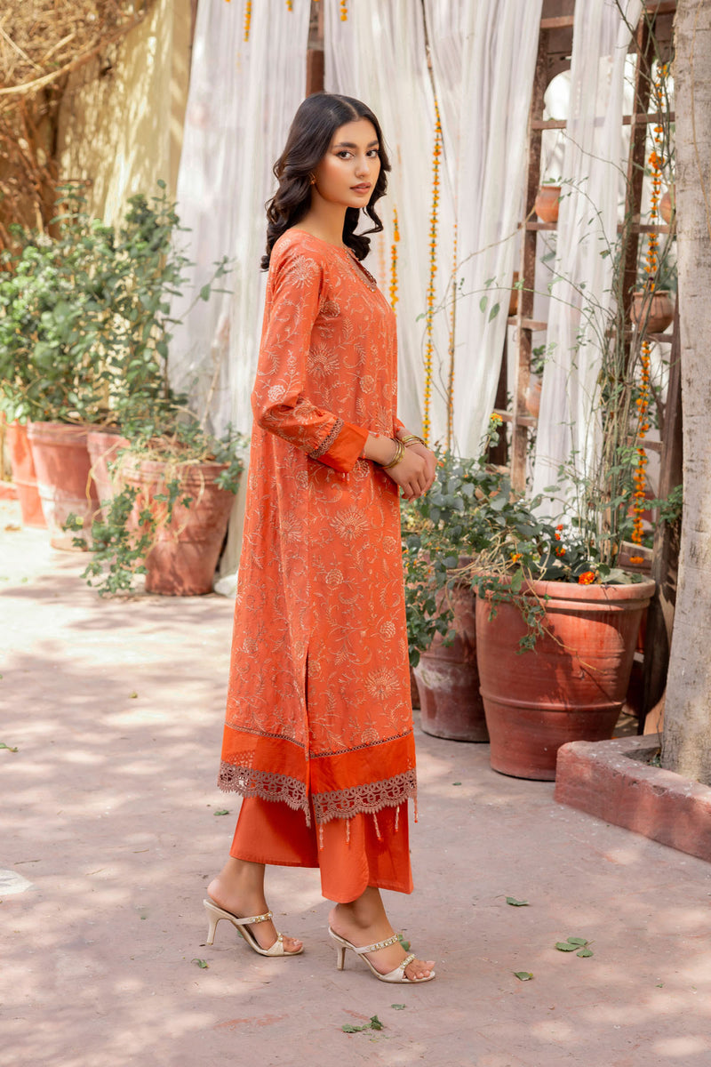 EMBROIDERED LAWN 2 PCS (UNSTITCHED)