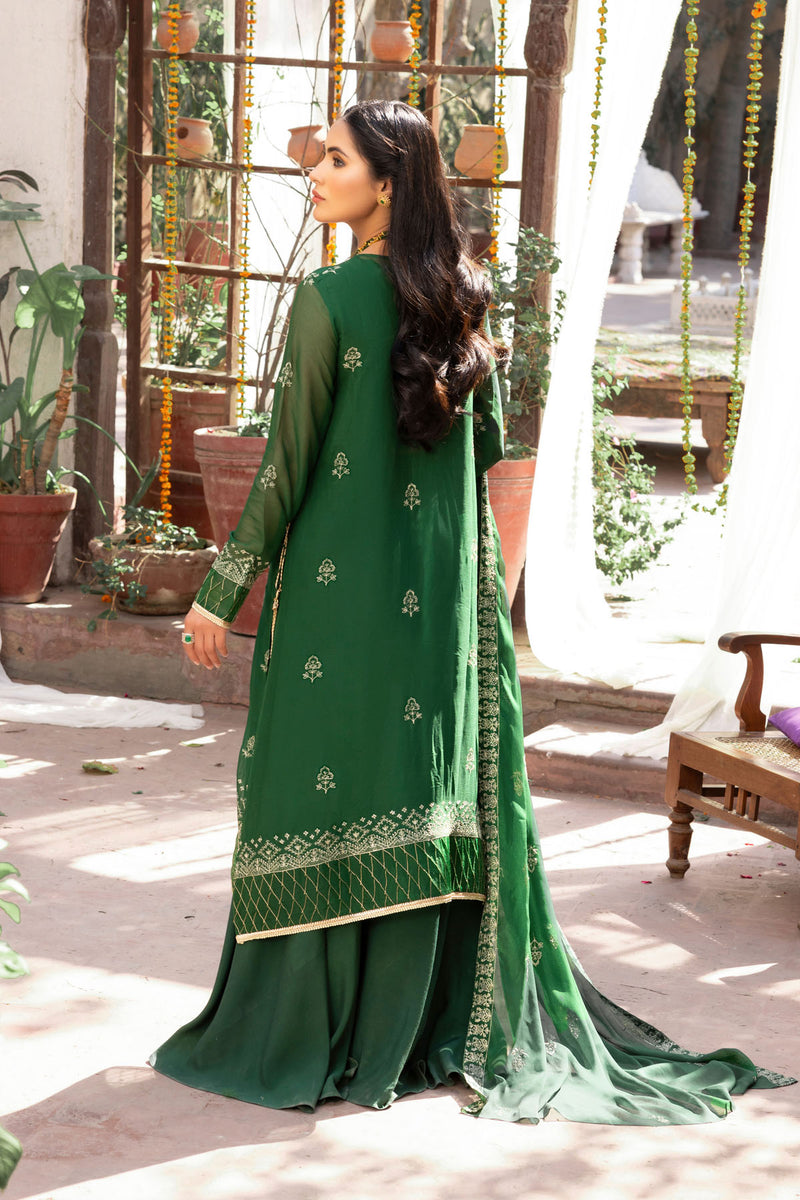 EMBROIDERED  CHIFFON 2 PCS (UNSTITCHED)