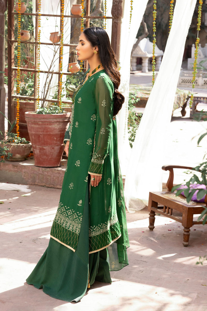 EMBROIDERED  CHIFFON 2 PCS (UNSTITCHED)