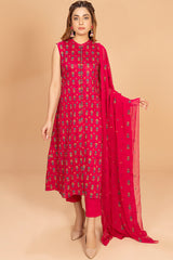 EMBROIDERED  LAWN 3 PCS