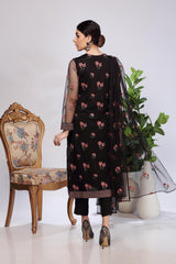 EMBROIDERED  POLYESTER NET 2 PCS