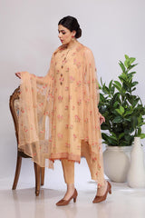 EMBROIDERED  POLYESTER NET 2 PCS