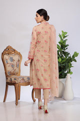 EMBROIDERED  POLYESTER NET 2 PCS