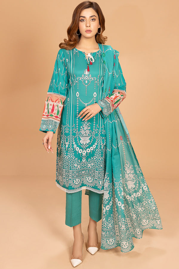 PRET PRINTED LAWN 3 PCS