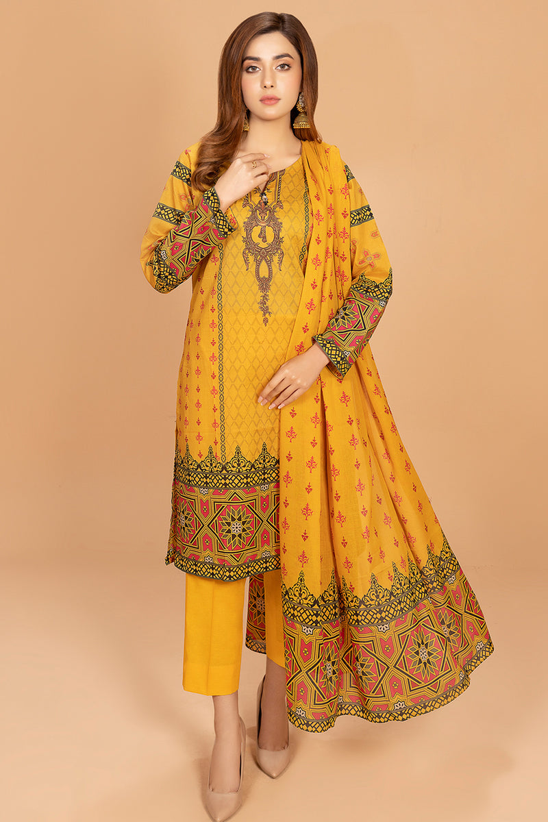 PRET PRINTED LAWN 2 PCS