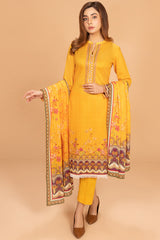 EMBROIDERED & PRINTED LAWN 2 PCS