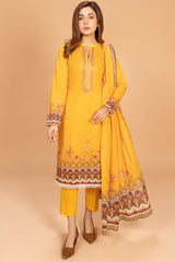 EMBROIDERED & PRINTED LAWN 2 PCS
