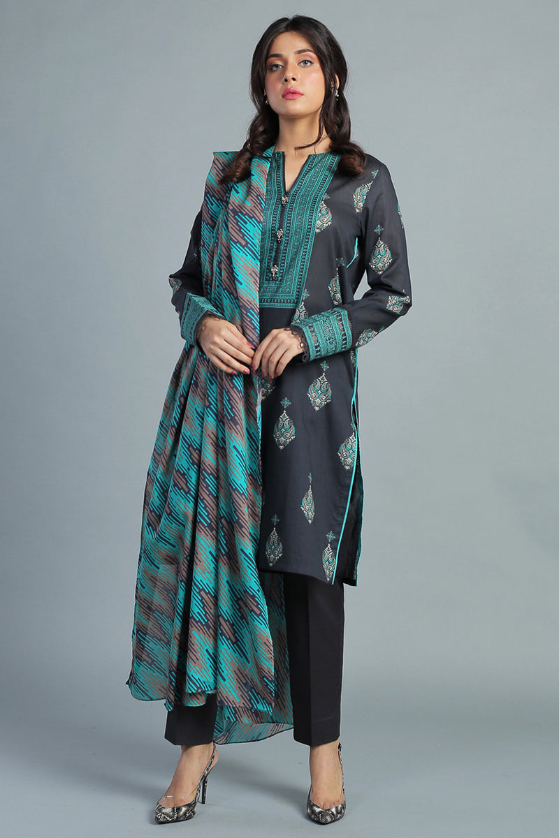 PRET PRINTED LAWN 2 PCS