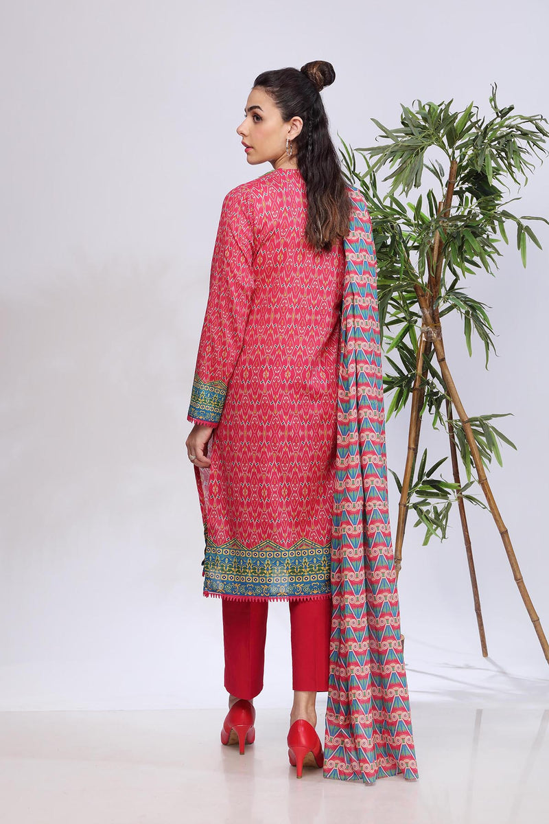 EMBROIDERED & PRINTED LAWN 2 PCS