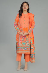 PRINTED KHADDAR 2 PCS