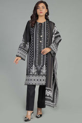 PRINTED KHADDAR 3 PCS