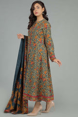 PRINTED KHADDAR 2 PCS