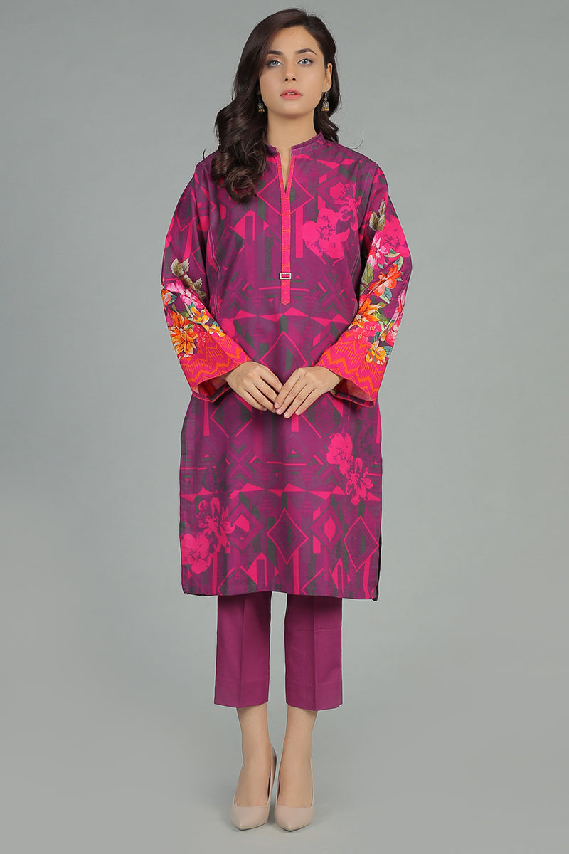 PRET PRINTED KHADDAR SHIRT