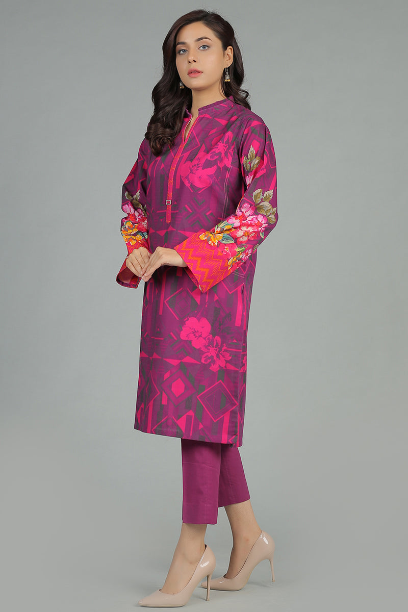 PRET PRINTED KHADDAR SHIRT