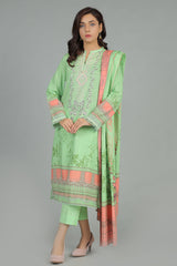 PRINTED KHADDAR 3 PCS