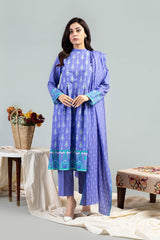 PRINTED KHADDAR 3 PCS