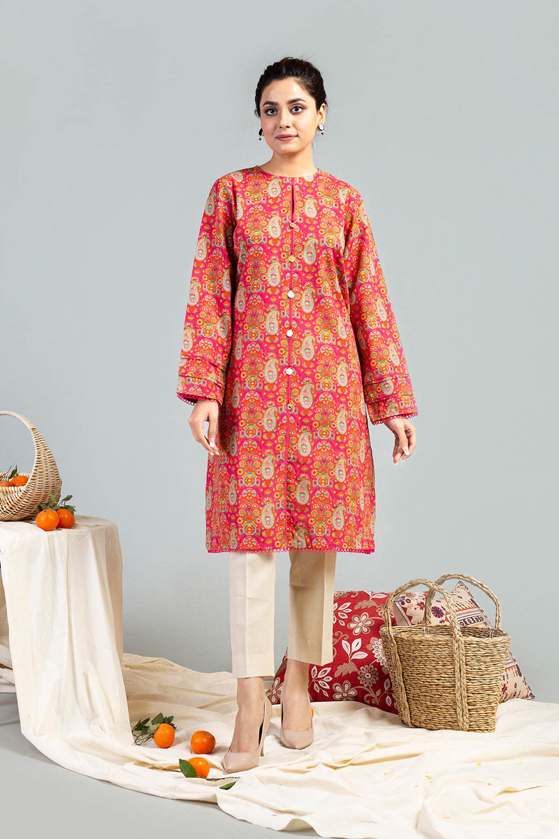 PRET PRINTED KHADDAR SHIRT