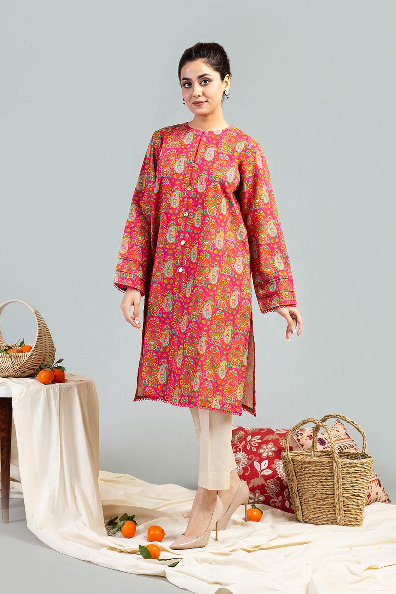 PRET PRINTED KHADDAR SHIRT